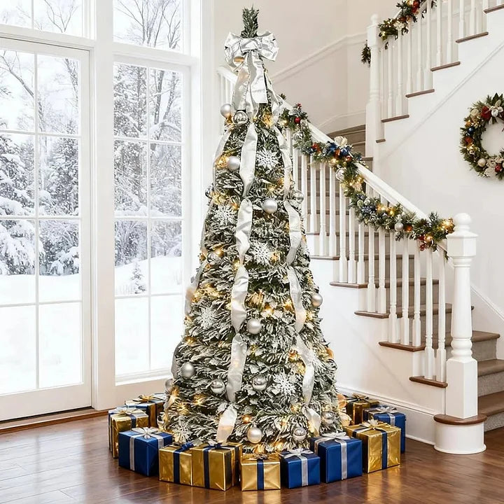 A Árvore de Natal Mais Rápida do Brasil – Monta em Segundos, Já Vem com LED e Acompanha BRINDE Exclusivo!
